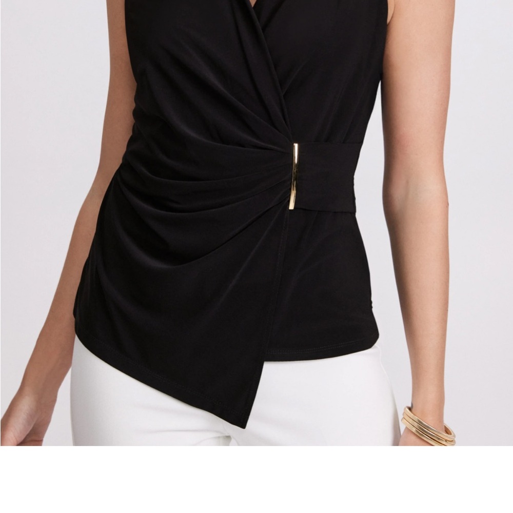 Chic Black Women's Blouse